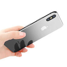 Load image into Gallery viewer, Baseus Back Screen Protector Tempered Glass For iPhone 10 Ultra Thin Gradient Anti Scratch Rear Toughened Glass Film For iPhoneX