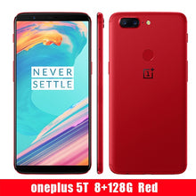 Load image into Gallery viewer, Original Oneplus 5T 5 T 8GB 128GB Snapdragon 835 Octa Core Smartphone 6.01"20.0MP 16.0MP Dual Camera LTE 4G Android 7.1 OxygenOS