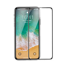 Load image into Gallery viewer, Baseus Screen Protector Tempered Glass For iPhone X 10 4D Surface Full Cover Protection Glass Film For iPhone X Toughened Glass