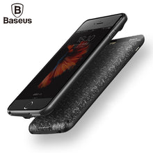 Load image into Gallery viewer, Baseus 2500/3650mAh Battery Charger Case For iPhone 6 6S Charging Case External Backup Power Bank Cover For iPhone 6 6S Plus