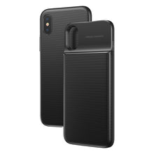 Load image into Gallery viewer, Baseus 5000mAh QI Wireless Charger Case For iPhone X External Battery Backup Wireless Charging Power Bank For Samsung S9 S8 Plus