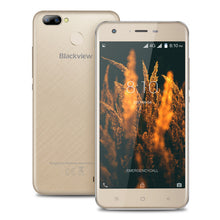 Load image into Gallery viewer, Blackview A7 Pro MTK6737 Quad Core Android 7.0 5.0"HD 2GB+16GB Dual Rear Camera 8MP+0.3MP 2800mAh Mobile Phone 4G LTE Smartphone
