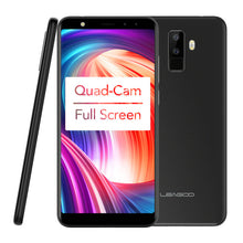 Load image into Gallery viewer, Leagoo M9 5.5" 18:9 Full Screen Four-Cams Android 7.0 MT6580A Quad Core 2GB RAM 16GB ROM 8.0MP Fingerprint 3G WCDMA Mobile Phone