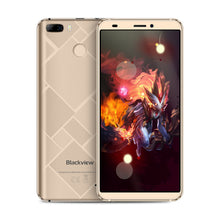 Load image into Gallery viewer, Blackview S6 Smartphone 18:9 full screen 5.7" MTK6737 Quad core Android 7.0 2+16G 4180mah dual Cams Fingerprint 4G Mobile phone