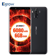 Load image into Gallery viewer, Ulefone Power 3 6.0" 18:9 4G Mobile Phone P23 Octa Core Android 7.1 6GB+64GB 21MP+5MP Quad Camera 6080mAh Face ID Smartphone