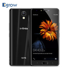 Load image into Gallery viewer, Infinix Note 4 ( X572 ) 4G Smartphone Android 7.0 5.7'' MTK6753 Octa Core 1.3GHz 3GB 32GB 13.0MP Rear Cam Fingerprint Cellphone