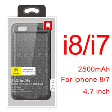 Load image into Gallery viewer, Baseus 5000/7300mAh Battery Charger Case For iPhone 8 7 Plus Ultra Slim Power Bank External Backup Charging Cover For iPhone 8 7