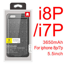 Load image into Gallery viewer, Baseus 5000/7300mAh Battery Charger Case For iPhone 8 7 Plus Ultra Slim Power Bank External Backup Charging Cover For iPhone 8 7