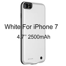 Load image into Gallery viewer, Baseus Battery Charger Case For iPhone 8 7 Plus 2500/3650mAh Backup Powerbank Charging Case For iPhone 8 7 External Battery Case