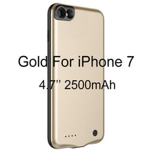 Load image into Gallery viewer, Baseus Battery Charger Case For iPhone 8 7 Plus 2500/3650mAh Backup Powerbank Charging Case For iPhone 8 7 External Battery Case