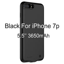 Load image into Gallery viewer, Baseus Battery Charger Case For iPhone 8 7 Plus 2500/3650mAh Backup Powerbank Charging Case For iPhone 8 7 External Battery Case