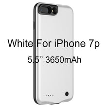 Load image into Gallery viewer, Baseus Battery Charger Case For iPhone 8 7 Plus 2500/3650mAh Backup Powerbank Charging Case For iPhone 8 7 External Battery Case