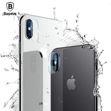 Load image into Gallery viewer, Baseus 0.15MM Back Camera Len Film Screen Protector For iPhone X 10 Transparent Back Cover Phone Lens Tempered Film For iPhone X