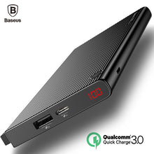 Load image into Gallery viewer, Baseus 20000mAh Power Bank Quick Charge 3.0 LCD Powerbank QC3.0 Dual USB External Battery Charger Fast 20000 mAh Poverbank
