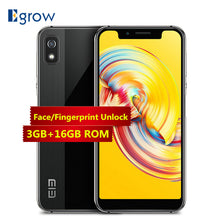 Load image into Gallery viewer, Elephone A4 5.85'' HD+ 19:9 Screen Smartphone Android 8.1 3GB 16GB MT6739 Quad Core Mobile phone 3000mAh Fingerprint Cell phones