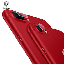 Load image into Gallery viewer, Baseus 2Pcs Transparent Camera Lens Protector For iPhone 8 7 Plus 9H Scratch Proof Camera Lens Film Back Lens Protection Film