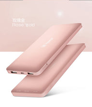Load image into Gallery viewer, Baseus 10000mAh Dual USB Power bank Portable Mobile Phone Charger Powerbank For iPhone 7 6 6s Xiaomi mi5 Redmi3 External Battery