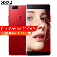 Load image into Gallery viewer, Original Nubia Z17 4G Borderless 8GB RAM128GB Mobile Phone 5.5" Snapdragon 835 Octa Core 23.0MP+12.0MP Dual Back Cameras