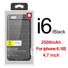 Load image into Gallery viewer, Baseus 5000/7300mAh Battery Case For iPhone 6 Plus 6s Plus Power Bank Charging Case For iPhone 6 s 6s Battery Charger Case Cover