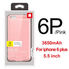 Load image into Gallery viewer, Baseus 5000/7300mAh Battery Case For iPhone 6 Plus 6s Plus Power Bank Charging Case For iPhone 6 s 6s Battery Charger Case Cover
