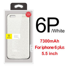 Load image into Gallery viewer, Baseus 5000/7300mAh Battery Case For iPhone 6 Plus 6s Plus Power Bank Charging Case For iPhone 6 s 6s Battery Charger Case Cover