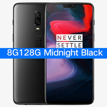 Load image into Gallery viewer, Original Oneplus 6 6GB/8GB RAM 64GB/128GB/256GB ROM 6.28" 1080P Snadragon 845 Octa Core NFC Dual Camera 20+16MP Android 8.1