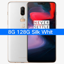 Load image into Gallery viewer, Original Oneplus 6 6GB/8GB RAM 64GB/128GB/256GB ROM 6.28" 1080P Snadragon 845 Octa Core NFC Dual Camera 20+16MP Android 8.1