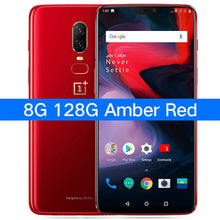 Load image into Gallery viewer, Original Oneplus 6 6GB/8GB RAM 64GB/128GB/256GB ROM 6.28" 1080P Snadragon 845 Octa Core NFC Dual Camera 20+16MP Android 8.1