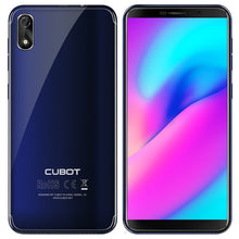 Load image into Gallery viewer, Original Cubot J3 Android Go 18:9 Full Screen 1GB 16GB 5.0 Inch MT6580 Quad-Core Smartphone 2000mAh Face ID 3G WCDMA Dual Sim