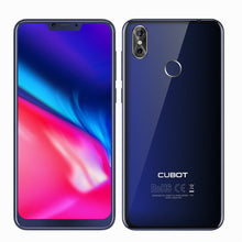 Load image into Gallery viewer, Cubot P20 6.18''Android 8.0 MT6750T Octa core 4GB RAM 64GB ROM Smartphone Dual Back Cam 4000mAH 4G LTE Fingerprint Mobile Phone