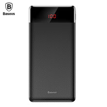 Load image into Gallery viewer, Baseus 10000mAh Power Bank Dual USB LCD Powerbank Slim Poverbank Portable External Battery Pack Charger For Xiaomi Mobile Phone