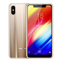Load image into Gallery viewer, HOMTOM H10 4GB 64GB Octa Core Mobile Phone Android 8.1 Face ID Side Fingerprint 5.85'' Cell phones 3500mAh 16MP OTA Smartphone