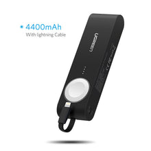 Load image into Gallery viewer, Ugreen Wireless Charger Power Bank 4400mAh for Apple Watch 3/2/1 iPhone X 8 External Battery Charger for Mobile Phones Poverbank