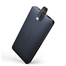 Load image into Gallery viewer, Ugreen Power Bank 10000mAh External Phone Battery Charger for iPhone X 8 7 Xiaomi Samsung S8 Huawei P20 Portable Poverbank 10000