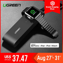 Load image into Gallery viewer, Ugreen Wireless Charger Power Bank 4400mAh for Apple Watch 3/2/1 iPhone X 8 External Battery Charger for Mobile Phones Poverbank